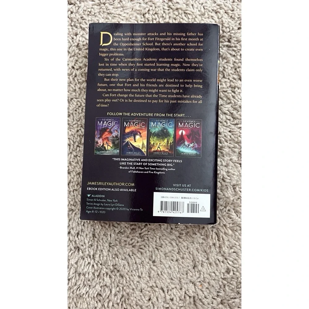 The Revenge Of Magic, The Future King Book 3 By James Riley, Paperback‎